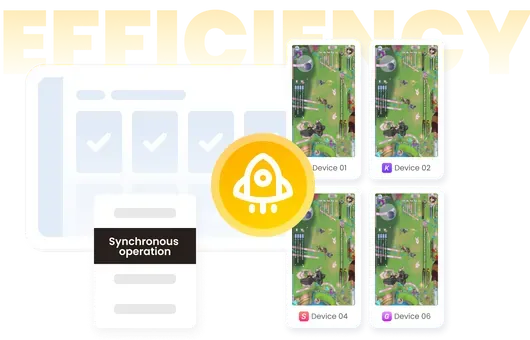 One-click Synchronized Operation, Ultra-high Efficiency