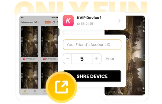 Unique Sharing & Transferring Feature, Enjoying Gaming with Friends